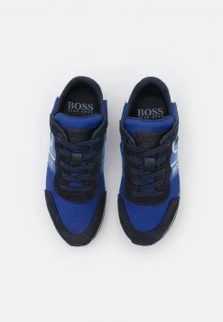 BOSS Kidswear Enfant TRAINERS Baskets Basses Bleu Royal -BOSS Soldes Magasin b6e7747e3d0f493caabf59a1c37b6168