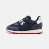 BOSS Kidswear TRAINERS Baskets Basses Navy Enfant -BOSS Soldes Magasin bb897e790fbd44f5832fb50bca851f8d