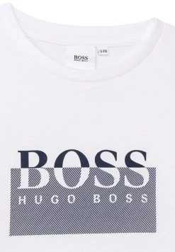 BOSS Kidswear LONG SLEEVE T Shirt à Manches Longues Blanc Enfant 7 BOSS Kidswear LONG SLEEVE T Shirt à Manches Longues Blanc Enfant -BOSS Soldes Magasin bc28fc09d106462c89268d6ae41f906f