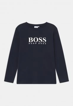 BOSS Kidswear T Shirt à Manches Longues Navy Enfant