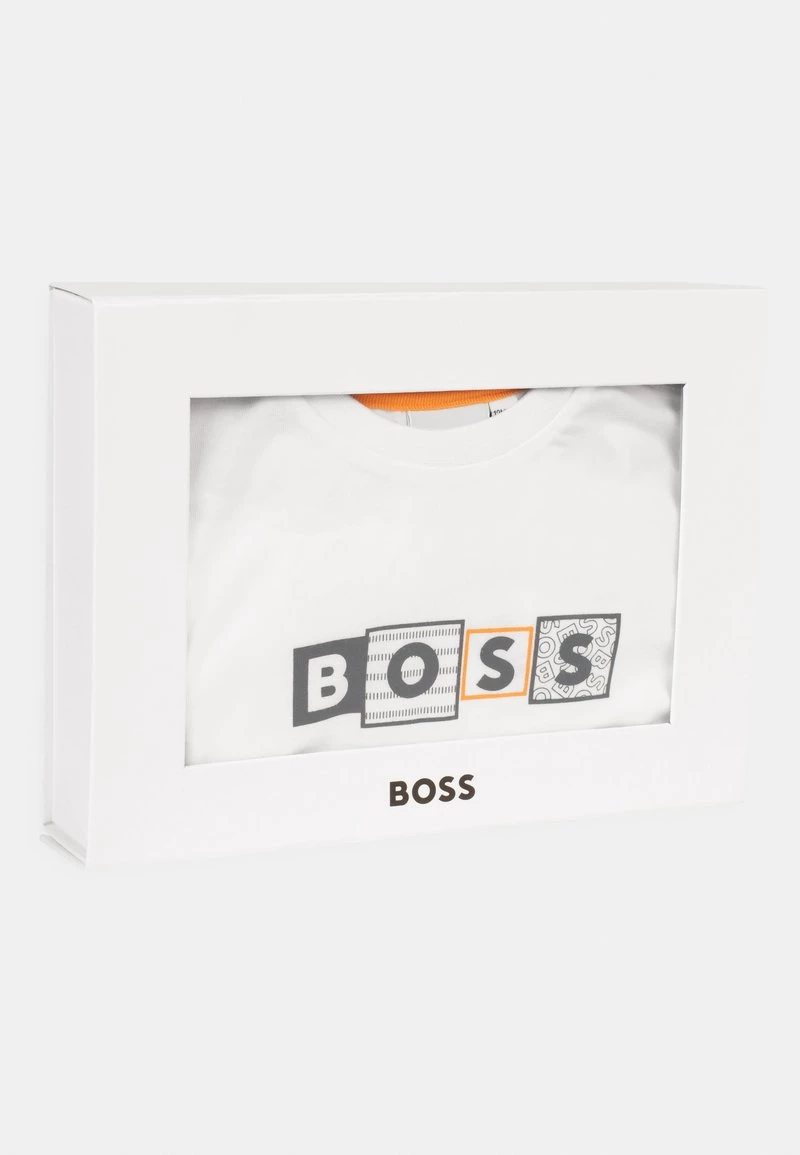 BOSS Kidswear Enfant PANT SET T Shirt Imprimé White 7 BOSS Kidswear Enfant PANT SET T Shirt Imprimé White – Image 5