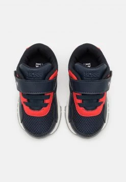BOSS Kidswear TRAINERS Baskets Basses Navy Enfant -BOSS Soldes Magasin c3a697c72e1b4242b4559c102b6794da