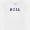 BOSS Kidswear Enfant SHORT SLEEVES TEE T Shirt Imprimé Blanc -BOSS Soldes Magasin c4075551d22c4118ba1e7394934a3ad9