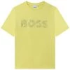 BOSS Kidswear T Shirt Imprimé Citrine Enfant -BOSS Soldes Magasin c6a7243205894789901625da38780665