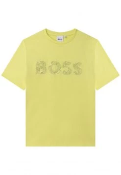BOSS Kidswear T Shirt Imprimé Citrine Enfant