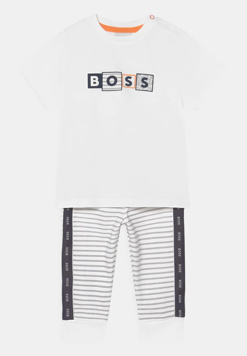 BOSS Kidswear Enfant PANT SET T Shirt Imprimé White 3 BOSS Kidswear Enfant PANT SET T Shirt Imprimé White