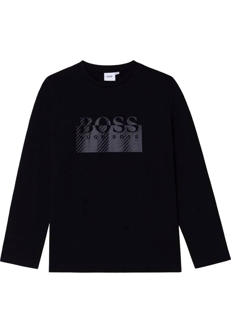 BOSS Kidswear LONG SLEEVE T Shirt à Manches Longues Black Enfant 3 BOSS Kidswear LONG SLEEVE T Shirt à Manches Longues Black Enfant