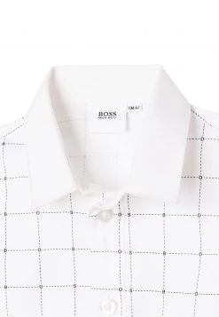 BOSS Kidswear Enfant EN À CARREAUX Chemise Blanc -BOSS Soldes Magasin ca2911aaf86a4905a8d04868e5f60265