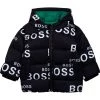 BOSS Kidswear Veste Imperméable Black Enfant 1 BOSS Kidswear Veste Imperméable Black Enfant -BOSS Soldes Magasin ca51d837677f4d648fafa13877391f74