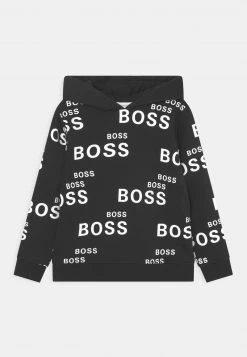 BOSS Kidswear HOODED Sweatshirt Black Enfant