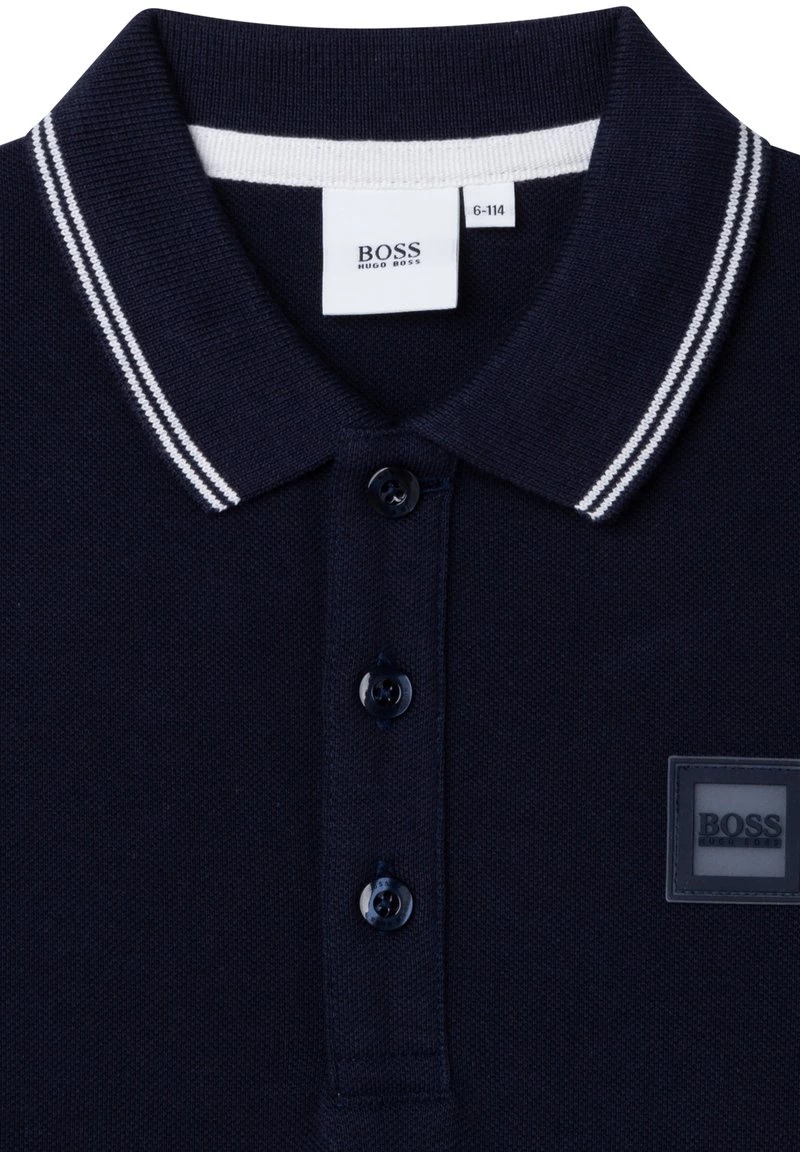 BOSS Kidswear LONG SLEEVE Polo Bleu Cargo Enfant 5 BOSS Kidswear LONG SLEEVE Polo Bleu Cargo Enfant – Image 3