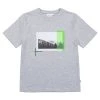 BOSS Kidswear CHINÉ T Shirt Imprimé Gris Chine Enfant