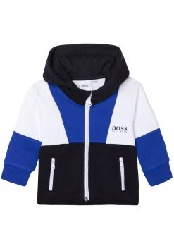 BOSS Kidswear Sweat à Capuche Wave Blue Enfant