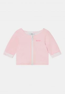 BOSS Kidswear REVERSIBLE Gilet Pinkpale Enfant