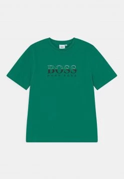 BOSS Kidswear Enfant T Shirt Imprimé Green