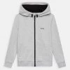 BOSS Kidswear Enfant CARDIGAN SUIT Sweat à Capuche Zippé Chine Grey 2 BOSS Kidswear Enfant CARDIGAN SUIT Sweat à Capuche Zippé Chine Grey -BOSS Soldes Magasin d819fa1df9b44f839ef8f7d88b132f74