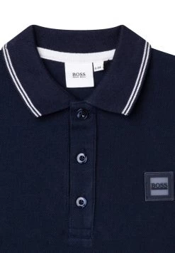 BOSS Kidswear Polo Bleu Cargo Enfant -BOSS Soldes Magasin d85a0691cac04a409d9f76288e311489
