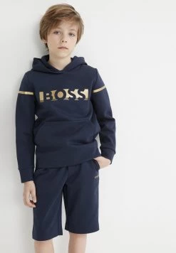 BOSS Kidswear Enfant Sweatshirt Bleu Cargo