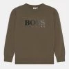 BOSS Kidswear Enfant Pullover Khaki -BOSS Soldes Magasin dc1851730f1747f6920e44aa0fef4d36