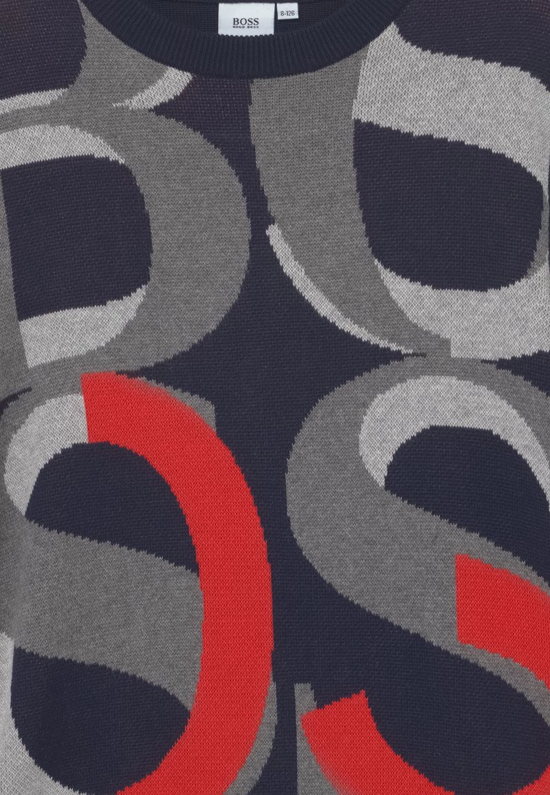 BOSS Kidswear Enfant Pullover Navy 5 BOSS Kidswear Enfant Pullover Navy – Image 3