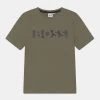 BOSS Kidswear Enfant SHORT SLEEVES TEE T Shirt Imprimé Green -BOSS Soldes Magasin de02393b46504a4b81324ce717f16481