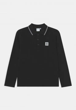 BOSS Kidswear Enfant LONG SLEEVE Polo Black