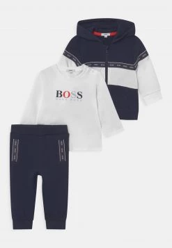 BOSS Kidswear Enfant TROUSERS SET Veste De Survêtement Navy