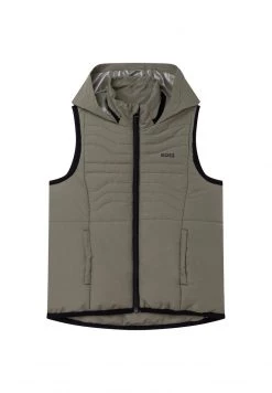 BOSS Kidswear Enfant Veste Sans Manches Tilleul