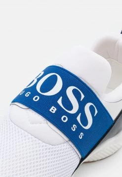 BOSS Kidswear Enfant TRAINERS Baskets Basses Electric Blue -BOSS Soldes Magasin df8e22a9e03b46c3a825705603c17cff