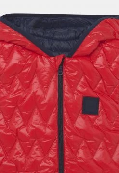 BOSS Kidswear REVERSIBLE PUFFER SLEEVELESS Veste Sans Manches Red Enfant -BOSS Soldes Magasin e12993b95884435c89306e0529d4d374
