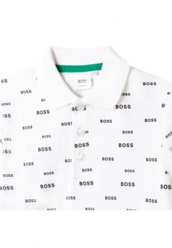 BOSS Kidswear Enfant Polo Blanc -BOSS Soldes Magasin e166ca75df03486095ab65ce23383f6e
