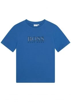 BOSS Kidswear Enfant T Shirt Imprimé Bleu Royal
