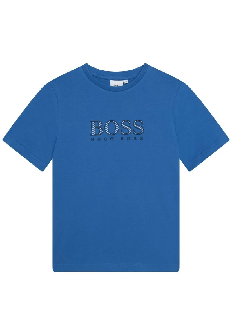 BOSS Kidswear Enfant T Shirt Imprimé Bleu Royal 3 BOSS Kidswear Enfant T Shirt Imprimé Bleu Royal