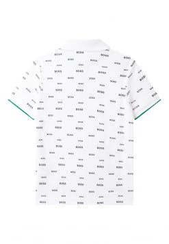 BOSS Kidswear Enfant Polo Blanc -BOSS Soldes Magasin e26def98ea4f4346b64b8d16e9696b1b