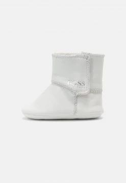 BOSS Kidswear NEW BORN UNISEX Chaussons Pour Bébé Offwhite