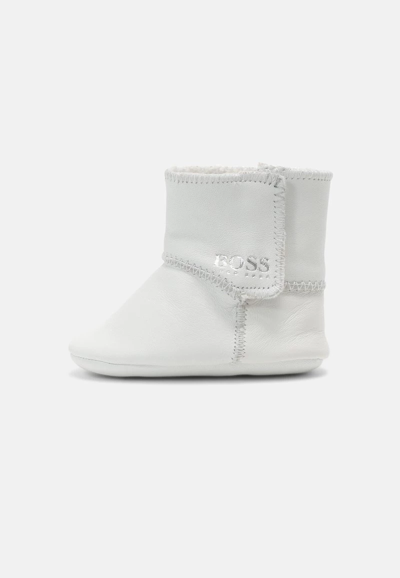 BOSS Kidswear NEW BORN UNISEX Chaussons Pour Bébé Offwhite 3 BOSS Kidswear NEW BORN UNISEX Chaussons Pour Bébé Offwhite