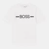 BOSS Kidswear Enfant SHORT SLEEVES TEE T Shirt Imprimé Blanc