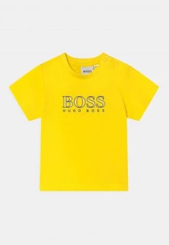 BOSS Kidswear Enfant SHORT SLEEVES TEE T Shirt Imprimé Pollen