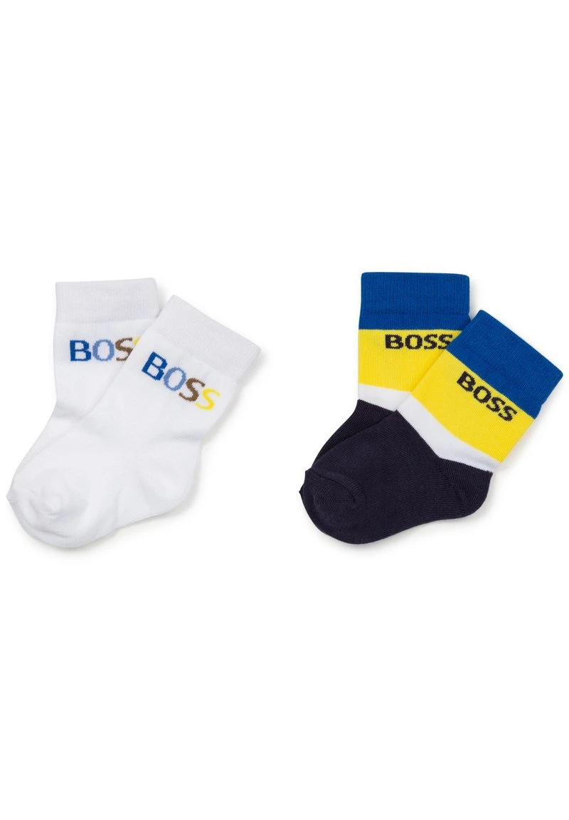 BOSS Kidswear 2 PACK Chaussettes Multi Coloured Enfant 3 BOSS Kidswear 2 PACK Chaussettes Multi Coloured Enfant
