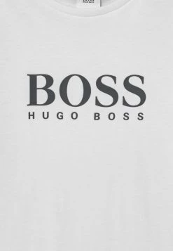 BOSS Kidswear T Shirt à Manches Longues White Enfant -BOSS Soldes Magasin e88657fa66ae4f2d89f1808aac1db7e3