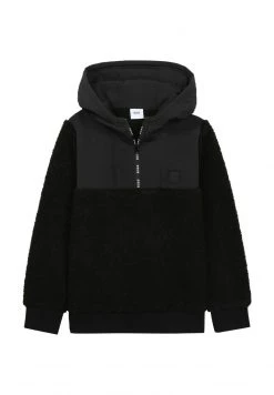 BOSS Kidswear Sweat Polaire Black Enfant