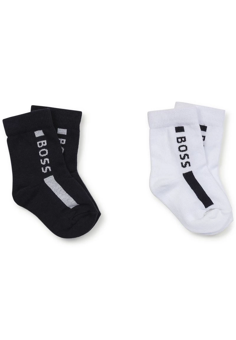 BOSS Kidswear Enfant 2 PACK Chaussettes Black/white 4 BOSS Kidswear Enfant 2 PACK Chaussettes Black/white â Image 2