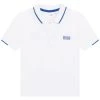 BOSS Kidswear Enfant PIQUÉ Polo Blanc -BOSS Soldes Magasin eb076996796c4833ae0837c13201afee