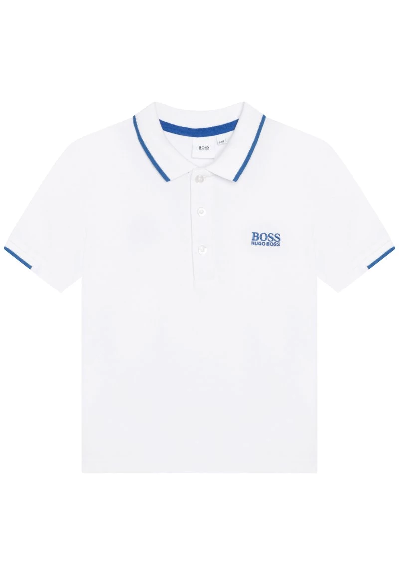 BOSS Kidswear Enfant PIQUÉ Polo Blanc 3 BOSS Kidswear Enfant PIQUÉ Polo Blanc