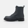 BOSS Kidswear Enfant Bottines à Lacets Navy