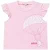BOSS Kidswear Enfant T Shirt Imprimé Baby Pink