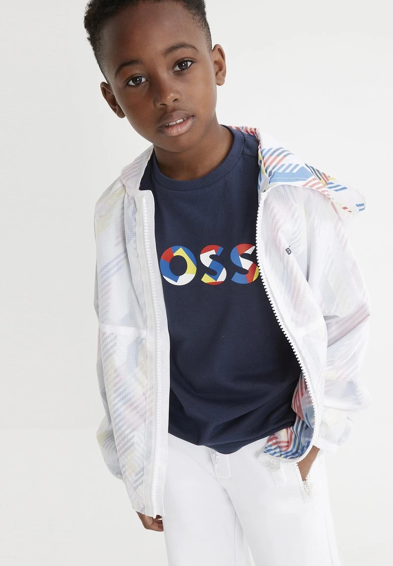 BOSS Kidswear COUPE VENT À CAPUCHE Parka Multico Enfant 3 BOSS Kidswear COUPE VENT À CAPUCHE Parka Multico Enfant