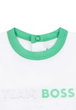 BOSS Kidswear T Shirt Imprimé Blanc Enfant -BOSS Soldes Magasin ed459eba04074f1482656f2cb1348a9d