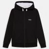 BOSS Kidswear Enfant CARDIGAN SUIT Sweat à Capuche Zippé Black -BOSS Soldes Magasin edab2a053e30474bb796d00051c5cb48