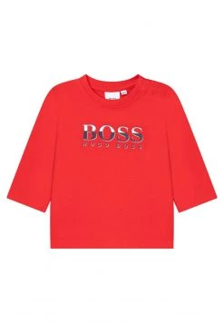 BOSS Kidswear T Shirt à Manches Longues New Red Enfant